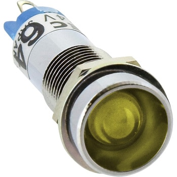 UPシリーズ LED式小形表示灯Φ9(丸平形 抵抗内蔵) IDEC(和泉電気)