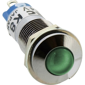 UPシリーズ LED式小形表示灯Φ9(丸突形 抵抗内蔵) IDEC(和泉電気)
