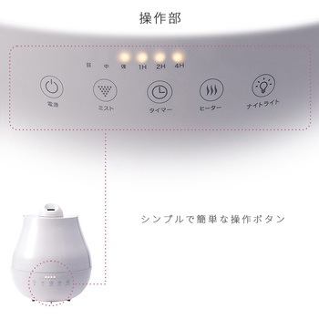 ハイブリッド加湿器 YUASA(ユアサ)