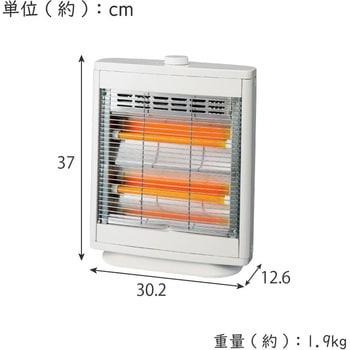 電気ストーブ 800W YUASA(ユアサ)