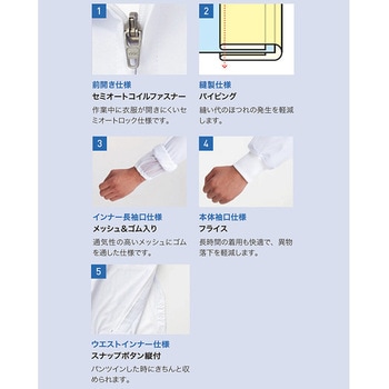 【衛生対策】長袖ジャンパー サーヴォ(サンペックスイスト)
