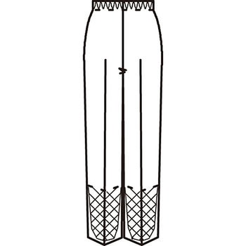 ストレートパンツ レディース 食品工場 白衣 衛生 サーヴォ(旧:サンペックスイスト)