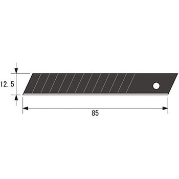 MBBG50K 特専黒刃(中)02 オルファ 合金工具鋼 - 【通販モノタロウ】