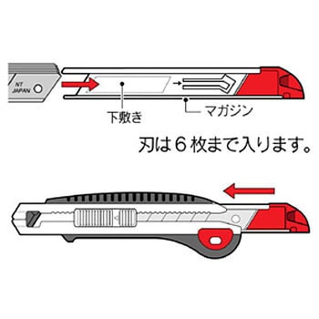 L-2000P NTカッターL型 6連発 1個 NTカッター 【通販モノタロウ】