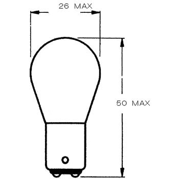 交換用電球 12v ダブル S25 2輪車用 モノタロウ 定格電力 18 5w 1箱 10個 通販モノタロウ