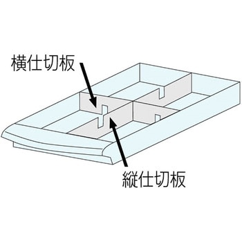 スモークトレーキャビネット トレー仕切板 内田洋行