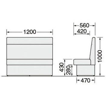 ロビーチェアー LION (ライオン事務器)