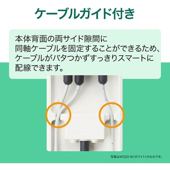20素子UHF平面アンテナ ブースタ内蔵型 垂直偏波用 ブラウン色 サン電子