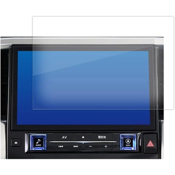 液晶保護フィルム トヨタ アルファード 30 系ナビ ( 10.5 インチ ) 高硬度9H 互換品 メディアカバーマーケット