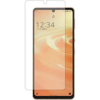 液晶保護フィルム シャープ AQUOS sense6 指紋防止 互換品 メディアカバーマーケット