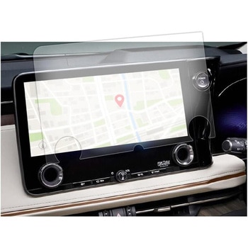 液晶保護フィルム レクサス LM 2 代目 TAWH15W 型 LM500 14 インチ 指紋防止 互換品 メディアカバーマーケット