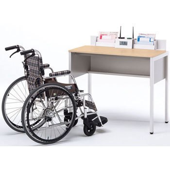 6-404-0651 ES記帳台 車いす片面 内田洋行 60597206