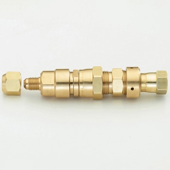 バルブ付銅管接手1/2(機器接続用) イチネンTASCO