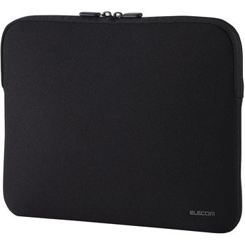 パソコンケース 撥水 薄型 耐衝撃 ダブルファスナー スリーブ エレコム