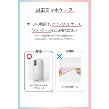 スマホストラップ シュシュ風デザイン 軽量 ショルダー 首掛け 長さ調整可 ストラップホルダーシート付 - エレコム