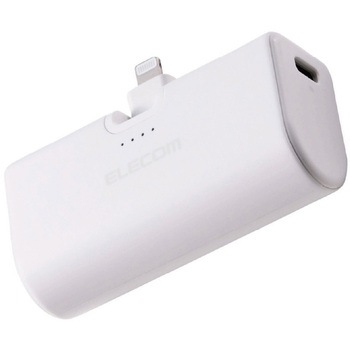 EC-C29LWH ���o�C���o�b�e���[ 5000mAh ���^ Lightning�[�q��̌^ �P�[�u�����X �܂肽���݃R�l�N�^�[ �@�������� �G���R�� 60618638