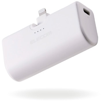 EC-C29LWH ���o�C���o�b�e���[ 5000mAh ���^ Lightning�[�q��̌^ �P�[�u�����X �܂肽���݃R�l�N�^�[ �@�������� �G���R�� 60618638