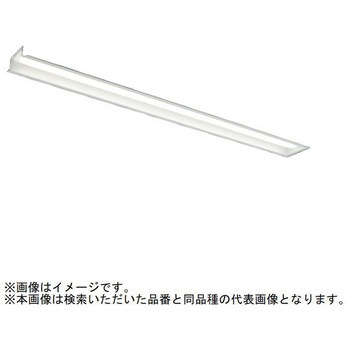 LEDライトユニット形ベースライト Myシリーズ 40形 埋込形 連続取付専用タイプ 100幅 終端用 固定出力 一般タイプ 【受注生産品】 - 三菱電機