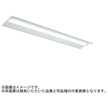LEDライトユニット形ベースライト Myシリーズ 40形 埋込形 連続取付専用タイプ 220幅 先端用 固定出力 一般タイプ 【受注生産品】 三菱電機