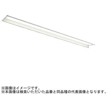 LEDライトユニット形ベースライト Myシリーズ 40形 埋込形 連続取付専用タイプ 100幅 先端用 固定出力 一般タイプ 【受注生産品】 三菱電機