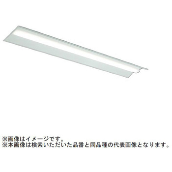 LEDライトユニット形ベースライト Myシリーズ 40形 埋込形 連続取付専用タイプ 220幅 先端用 固定出力 一般タイプ 【受注生産品】 三菱電機