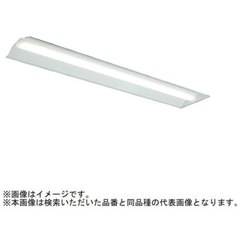 LEDライトユニット形ベースライト Myシリーズ 40形 埋込形 連続取付専用タイプ 220幅 終端用 固定出力 一般タイプ 【受注生産品】 三菱電機