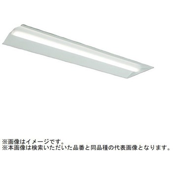 LEDライトユニット形ベースライト Myシリーズ 40形 埋込形 連続取付専用タイプ 300幅 全長1244mm(リニューアルサイズ) 終端用 固定出力 省電力タイプ 【受注生産品】 三菱電機