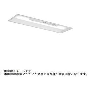 LEDライトユニット形ベースライト Myシリーズ  非常用照明器具 20形 埋込形 190幅 グレアカット[AB]タイプ 【受注生産品】 - 三菱電機