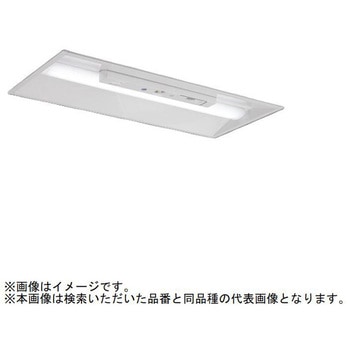 LEDライトユニット形ベースライト Myシリーズ  非常用照明器具 20形 埋込形 300幅 グレアカット[AB]タイプ 【受注生産品】 三菱電機