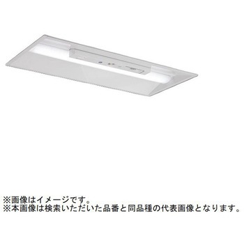 LEDライトユニット形ベースライト Myシリーズ  非常用照明器具 20形 埋込形 300幅 グレアカット[AB]タイプ 【受注生産品】 三菱電機
