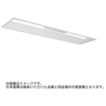 LEDライトユニット形ベースライト Myシリーズ リニューアルタイプ 非常用照明器具 電池内蔵形 40形 埋込形 300幅 グレアカット[AB](一般)タイプ 【受注生産品】 - 三菱電機