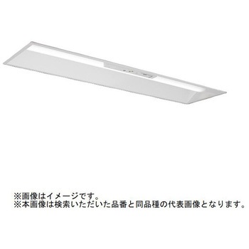 LEDライトユニット形ベースライト Myシリーズ リニューアルタイプ 非常用照明器具 電池内蔵形 40形 埋込形 300幅 グレアカット[AB](省電力)タイプ 【受注生産品】 三菱電機