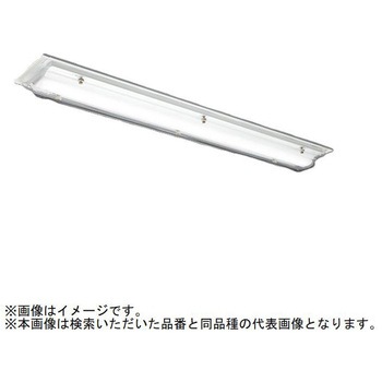 LEDライトユニット形ベースライト Myシリーズ 工場・倉庫用HACCP向 40形 直付形 アクリルカバー グレアカット[ABタイプ](一般タイプ) 【受注生産品】 三菱電機