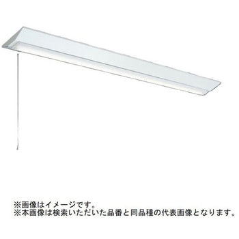 LEDライトユニット形ベースライト Myシリーズ 40形 直付形 逆富士タイプ 230幅 プルスイッチ付 一般タイプ - 三菱電機