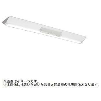 LEDライトユニット形ベースライト Myシリーズ リニューアルタイプ 非常用照明器具 電池内蔵形 40形 直付形 逆富士タイプ 230幅 省電力タイプ 【受注生産品】 - 三菱電機