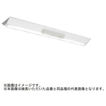 LEDライトユニット形ベースライト Myシリーズ リニューアルタイプ 非常用照明器具 電池内蔵形 40形 直付形 逆富士タイプ 230幅 グレアカット[AB](省電力)タイプ 【受注生産品】 三菱電機
