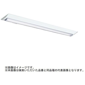 LEDライトユニット形ベースライト Myシリーズ 人感センサ付器具(中天井用) 40形 直付形 逆富士タイプ 230幅 グレアカット[AB](省電力)タイプ 【受注生産品】 - 三菱電機