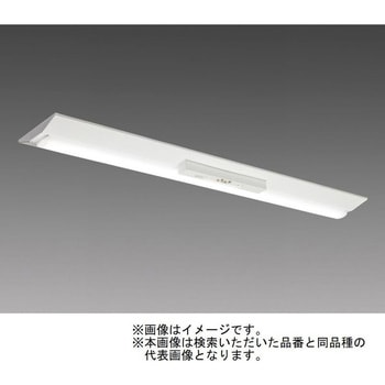 LEDライトユニット形ベースライト Myシリーズ  非常用照明器具 電池内蔵形 逆富士タイプ 230幅 40形 【受注生産品】 三菱電機