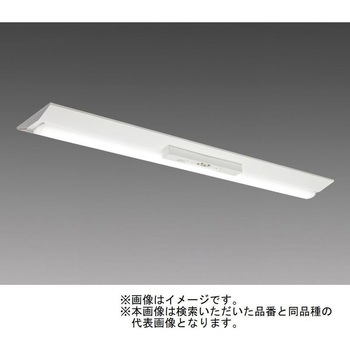 LEDライトユニット形ベースライト Myシリーズ  非常用照明器具 電池内蔵形 逆富士タイプ 230幅 40形 【受注生産品】 三菱電機