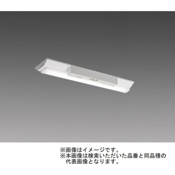 LEDライトユニット形ベースライト Myシリーズ  非常用照明器具 電池内蔵形 直付形 逆富士タイプ 150幅 20形 リニューアルサイズ 三菱電機