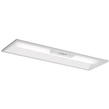 LEDライトユニット形ベースライト Myシリーズ  非常用照明器具 電池内蔵形 直付形 190幅 20形 【受注生産品】 三菱電機