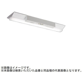 LEDライトユニット形ベースライト Myシリーズ 非常用照明器具 電池内蔵形 20形 直付形 逆富士タイプ 150幅 一般タイプ 【受注生産品】 - 三菱電機