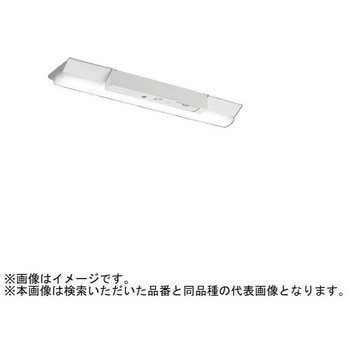 LEDライトユニット形ベースライト Myシリーズ 非常用照明器具 電池内蔵形 20形 直付形 逆富士タイプ 150幅 グレアカット[AB]タイプ 【受注生産品】 - 三菱電機