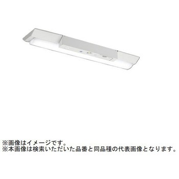 LEDライトユニット形ベースライト Myシリーズ 非常用照明器具 電池内蔵形 20形 直付形 逆富士タイプ 150幅 リニューアルサイズ グレアカット[AB]タイプ 【受注生産品】 三菱電機