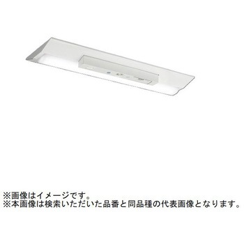 LEDライトユニット形ベースライト Myシリーズ 非常用照明器具 電池内蔵形 20形 直付形 逆富士タイプ 230幅 グレアカット[AB]タイプ 【受注生産品】 三菱電機