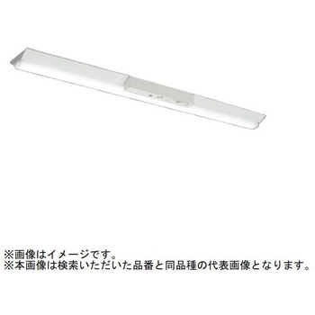 LEDライトユニット形ベースライト Myシリーズ 非常用照明器具 電池内蔵形 40形 直付形 逆富士タイプ 150幅 グレアカット[AB](一般)タイプ 【受注生産品】 三菱電機