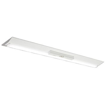 LEDライトユニット形ベースライト Myシリーズ 非常用照明器具 電池内蔵形 40形 直付形 逆富士タイプ 230幅 一般タイプ 三菱電機