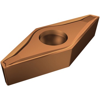 旋削用ポジ・チップ CoroTurn 107 VC□□型-11(ひし形35°)R0.1 推奨材種M(ステンレス鋼) サンドビック