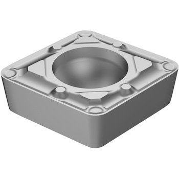 旋削用ポジ・チップ CoroTurn 107 CC□□型-06(ひし形80°)R0.4 推奨材種P(鋼) サンドビック