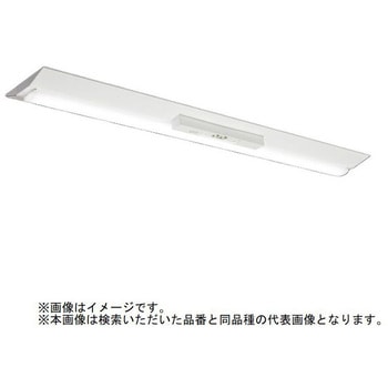 LEDライトユニット形ベースライト Myシリーズ 非常用照明器具 電池内蔵形 40形 直付形 逆富士タイプ 230幅 一般タイプ 【受注生産品】 三菱電機